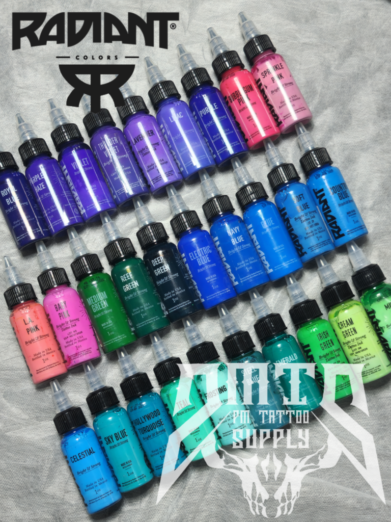 หมึก สี เรเดียน Radiant colors 1 Oz